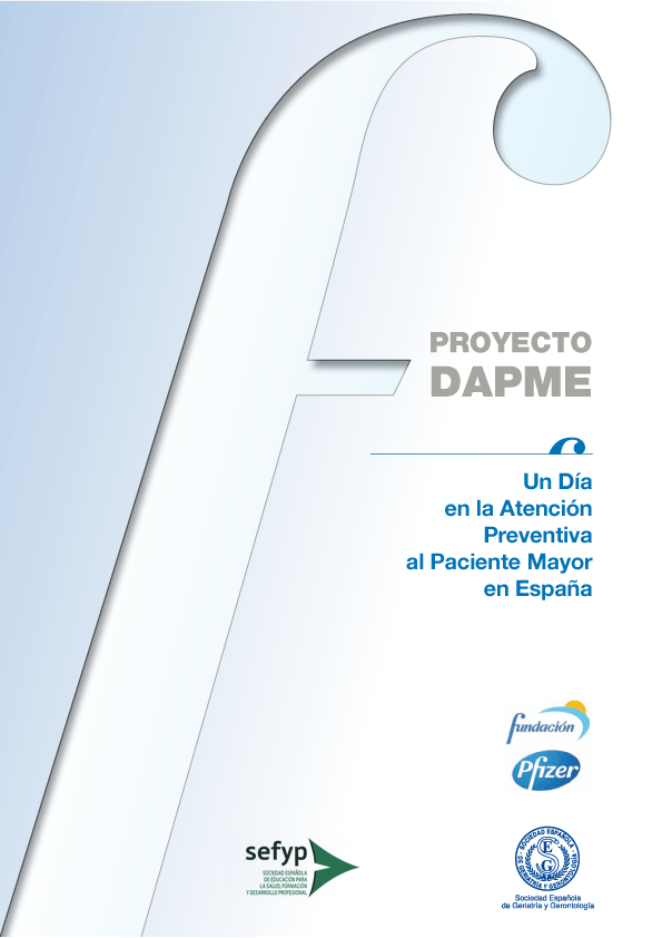 Proyecto DAPME: Un día en la Atención Preventiva al Paciente Mayor en España